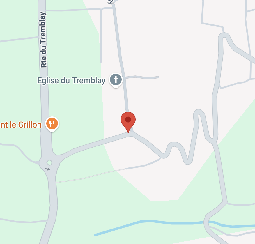 Carte : Mairie annexe du Tremblay